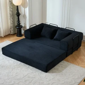 79'' Boneless Couch Foldable Convertible - Thumbnail Image 13