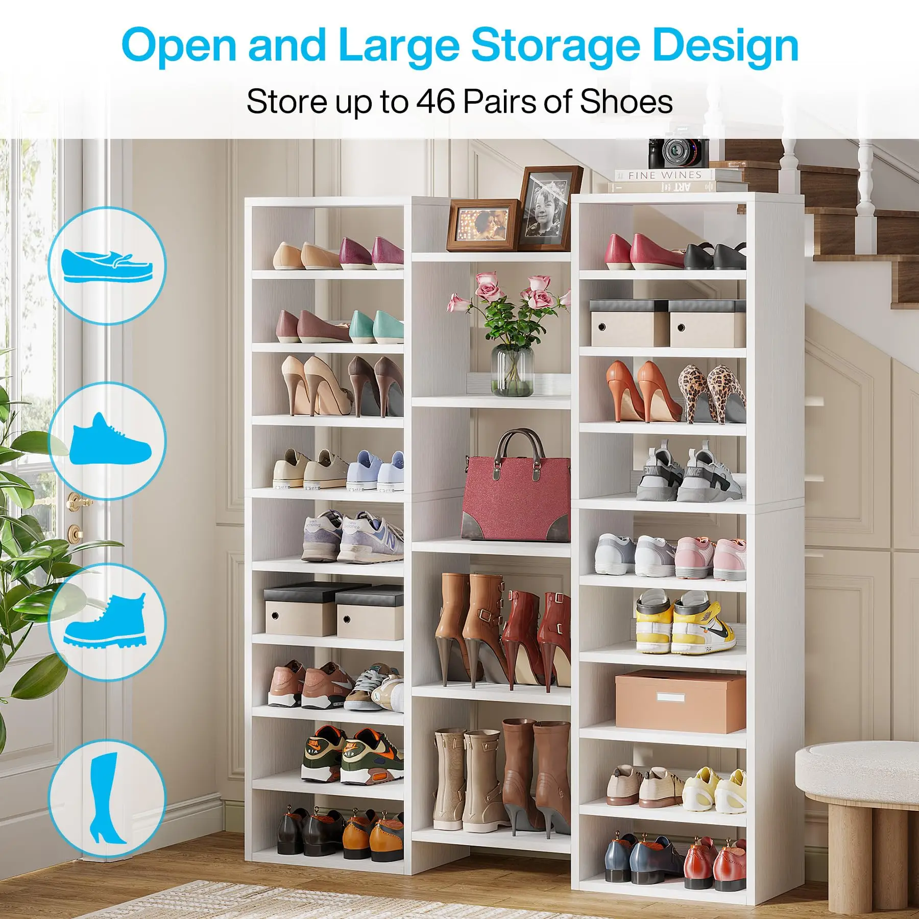 14-Tier Shoe Rack - Image 3