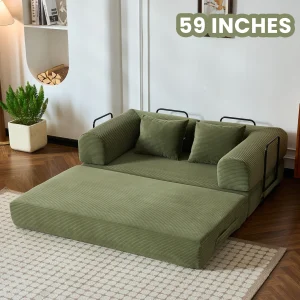 79'' Boneless Couch Foldable Convertible - Thumbnail Image 8