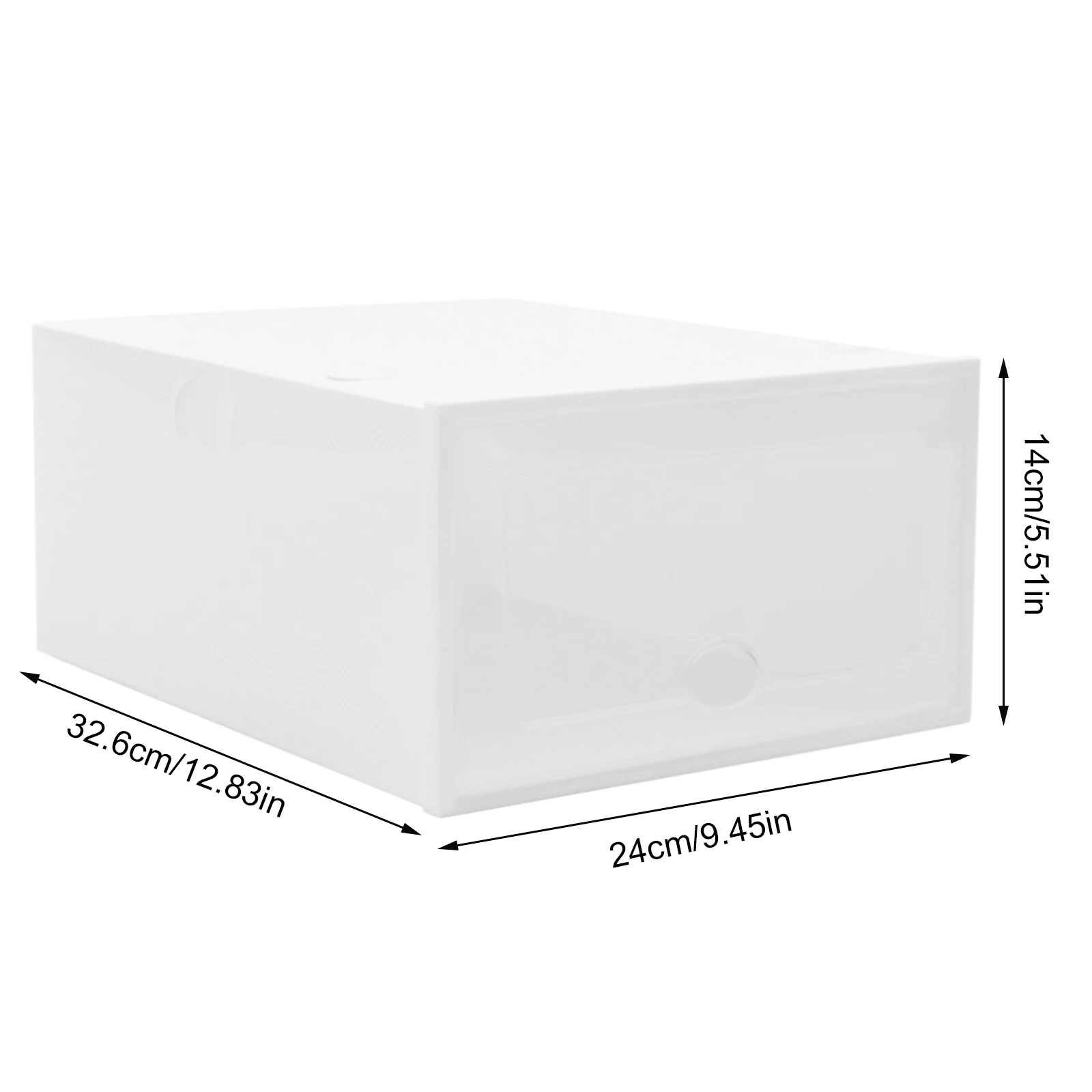 20‑Pack Stackable Transparent Shoe Storage - Image 3
