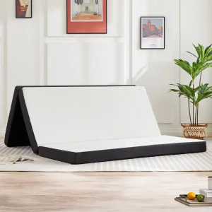 3-4Inch Soft Mattress Tri-Fold Memory Foam Mattress - Thumbnail Image 2