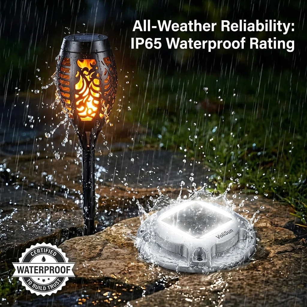 Solar Outdoor Lights Set - Image 3