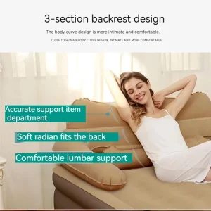 2 Persons Inflatable Mattress Camping - Thumbnail Image 4