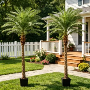 4/5/6/7/8/9FT Faux Palm Tree,