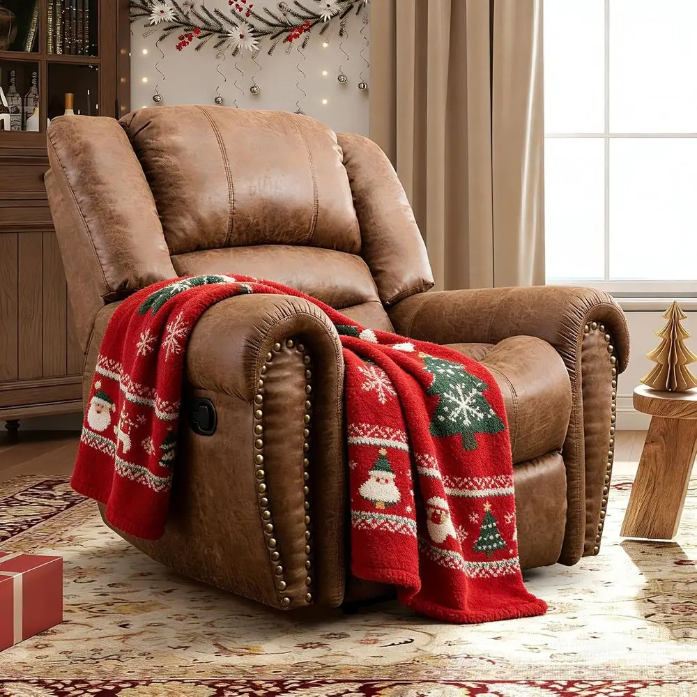 Leather Recliner Chair, Classic and Traditional - Image 3