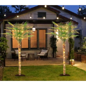 4/5/6/7/8/9FT Faux Palm Tree, - Thumbnail Image 2