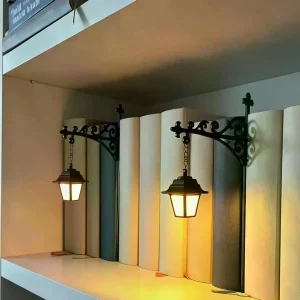 Library Lantern-Decorative Bookshelf Lighting