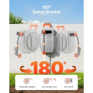 Retractable Garden Hose Reel - Thumbnail Image 2