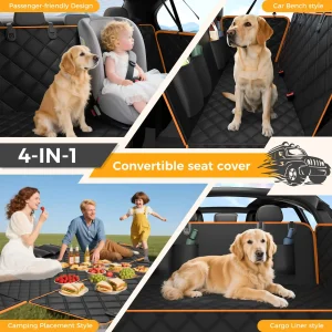 Car Back Seat Extender Mattress Waterproof - Thumbnail Image 2