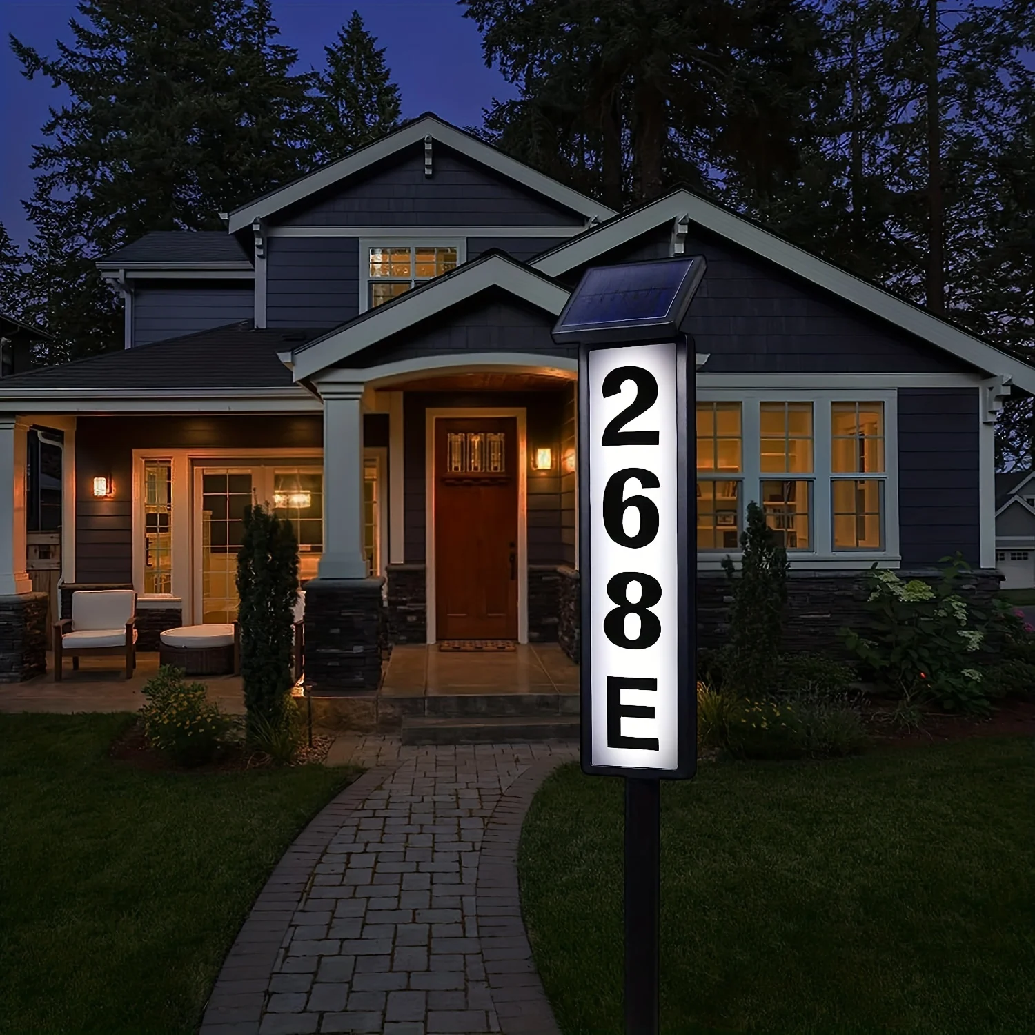 Solar-Powered Door Sign Lights - Image 2